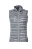 020975 Clique Hudson Padded Women's Gilet With Left Chest Logo