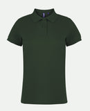 AQ020 Polo Shirt Women's Asquith & Fox with Left Chest & Back Logo