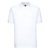 J570M Russell Hard Wearing Polo Shirt with Left Chest Logo