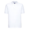 J570M Russell Hard Wearing Polo Shirt with Left Chest & Back Logo