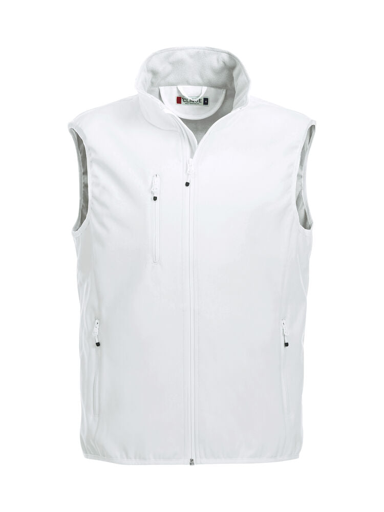 020911 Clique Softshell Gilet With Left Chest Logo