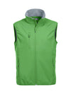 020911 Clique Softshell Gilet With Left Chest & Back Logo