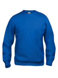 Clique Unisex Classic Round Neck Sweatshirt With Left Chest Logo