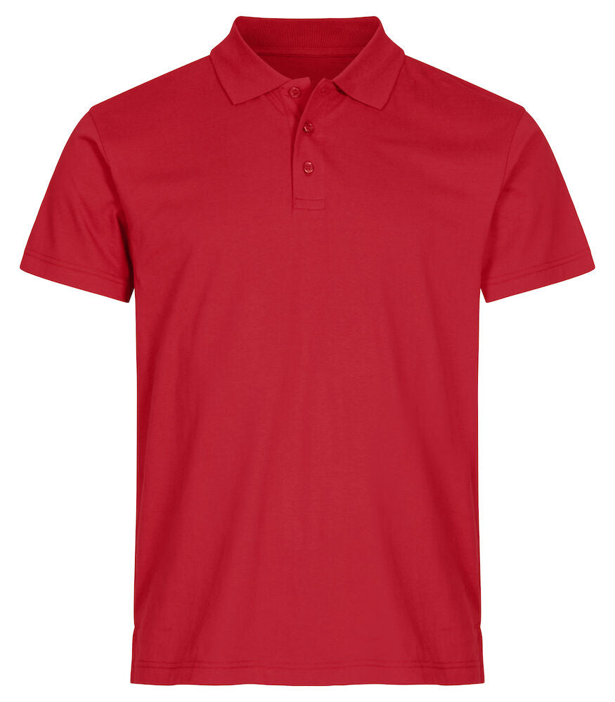 028230 Clique Mens Polo Shirt with Left Chest & Back Logo