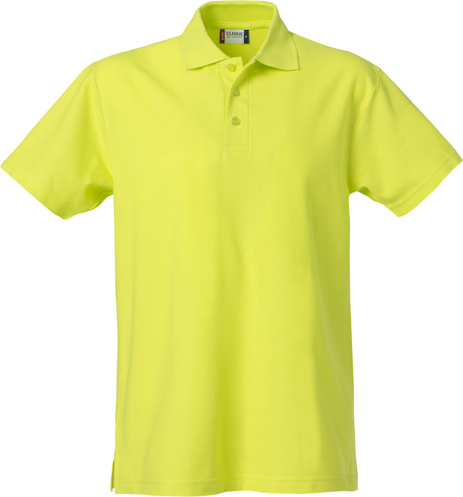 028230 Clique Mens Polo Shirt with Left Chest Logo