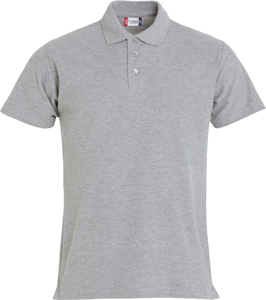 028230 Clique Mens Polo Shirt with Left Chest Logo