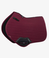 LeMieux Cotton Close Contact Square Saddle Pad. Includes single embroidery on both sides.