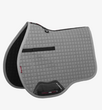 LeMieux Cotton GP Square Saddle Pad. Includes single embroidery on both sides.