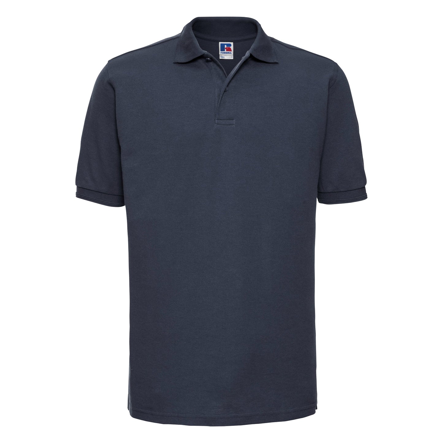 J570M Russell Hard Wearing Polo Shirt with Left Chest & Back Logo