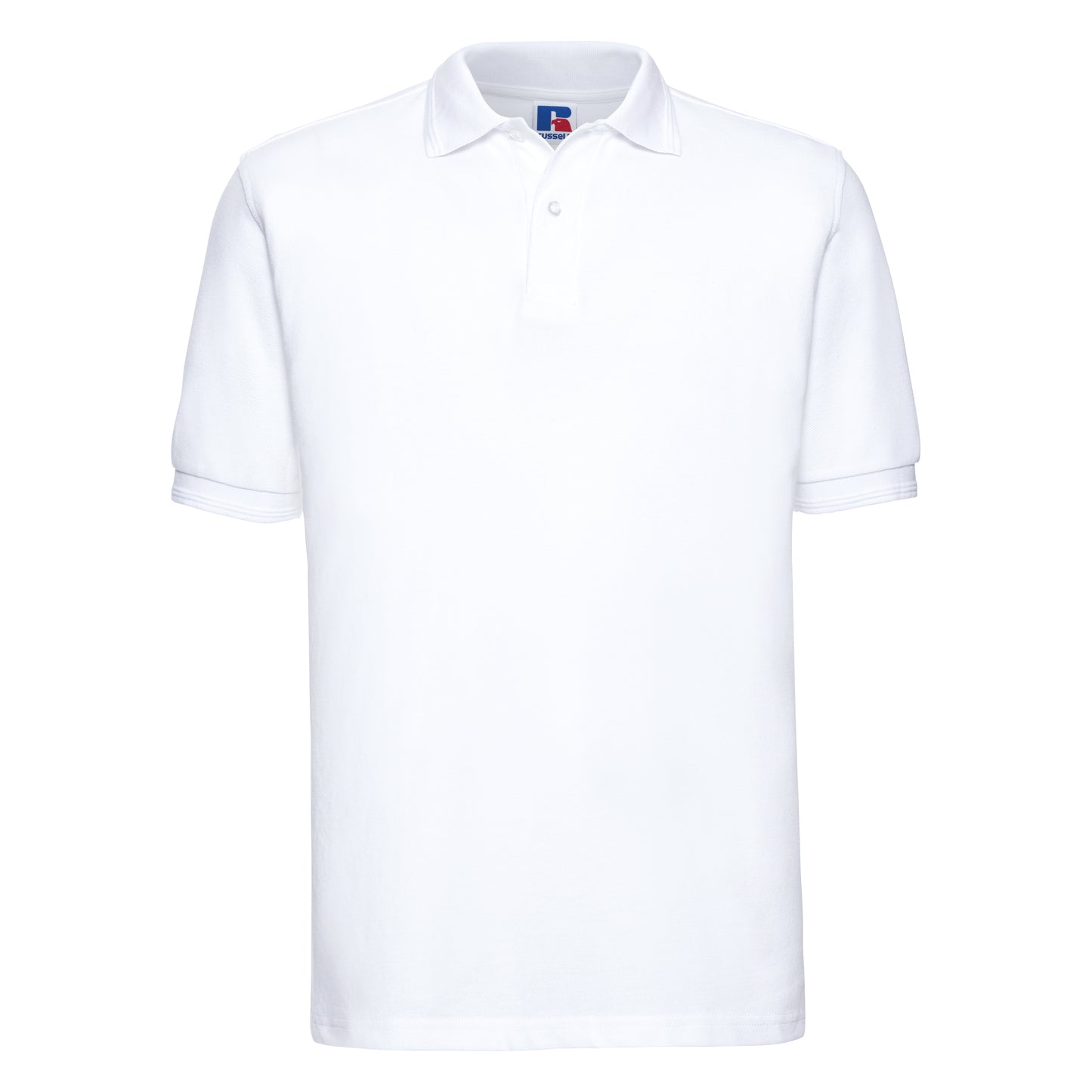 J570M Russell Hard Wearing Polo Shirt with Left Chest Logo