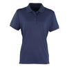 Womens's Coolchecker Pique Polo Shirt with Left Chest Logo