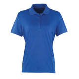Womens's Coolchecker Pique Polo Shirt with Left Chest Logo