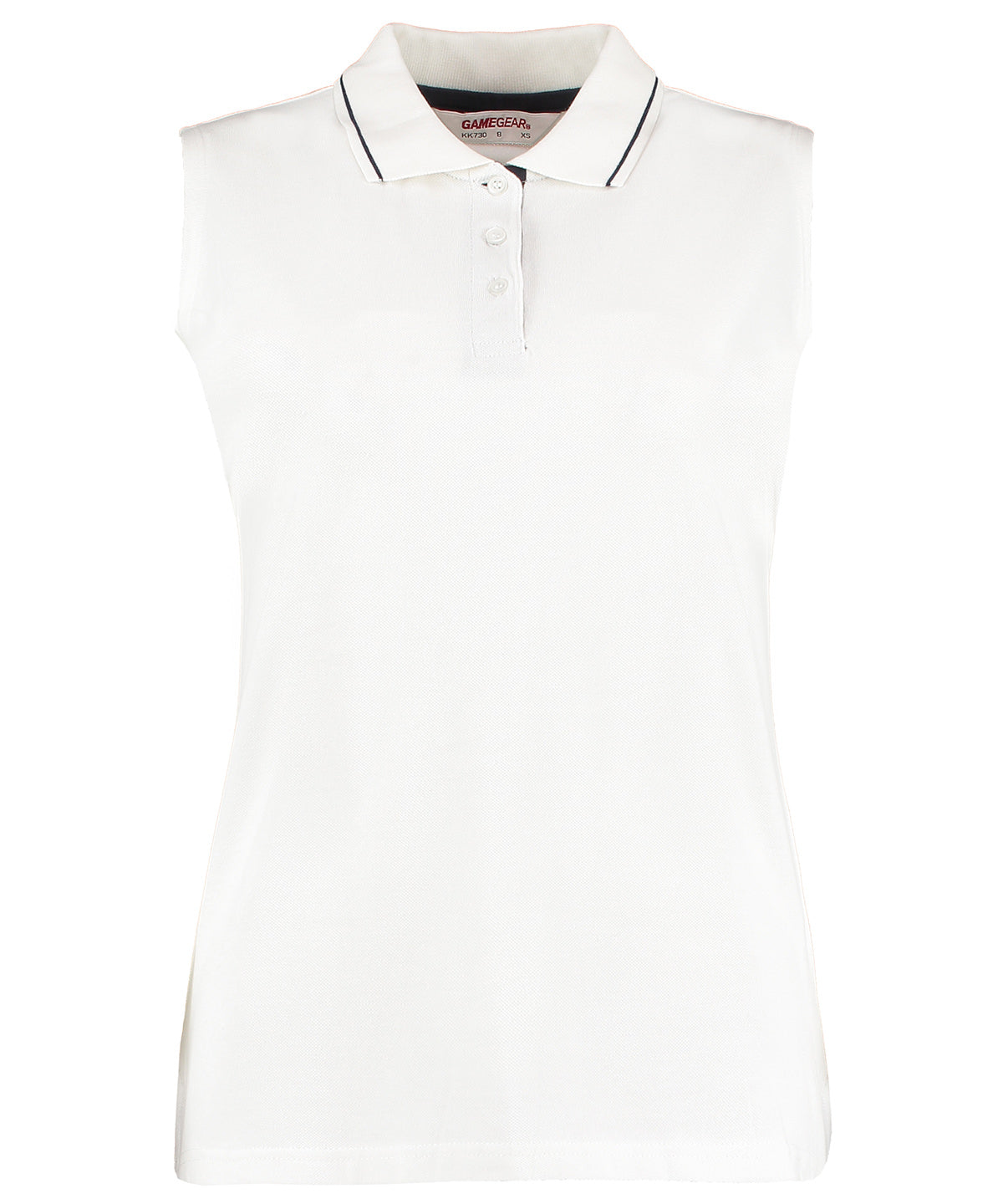 KK730 Women's Proactive Sleeveless Polo with Left Chest Logo