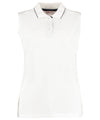 Women's Proactive Sleeveless Polo with Left Chest & Back Logo