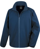 R231M Result Softshell Jacket Including Front Left Chest