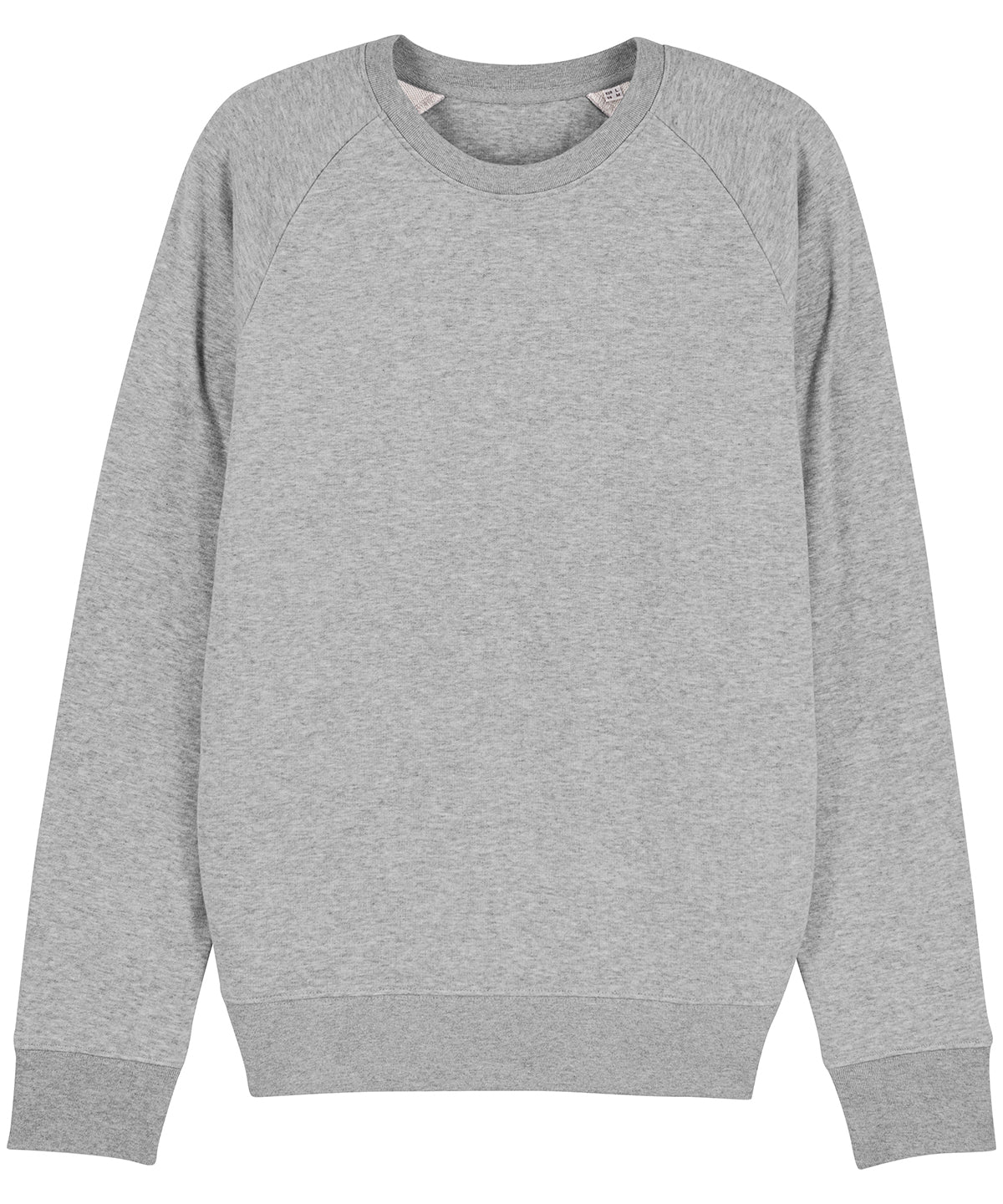 AM001 Anthem Organic Unisex Crew Neck Sweatshirt With Left Chest Logo