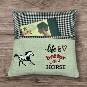 Embroidered Cushion 004