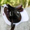 LeMieux Suede GP Square in White - view 2