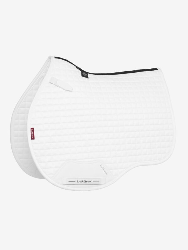LeMieux Suede GP Square in White - view 1