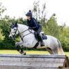 LeMieux Suede GP Square in Navy – view 2