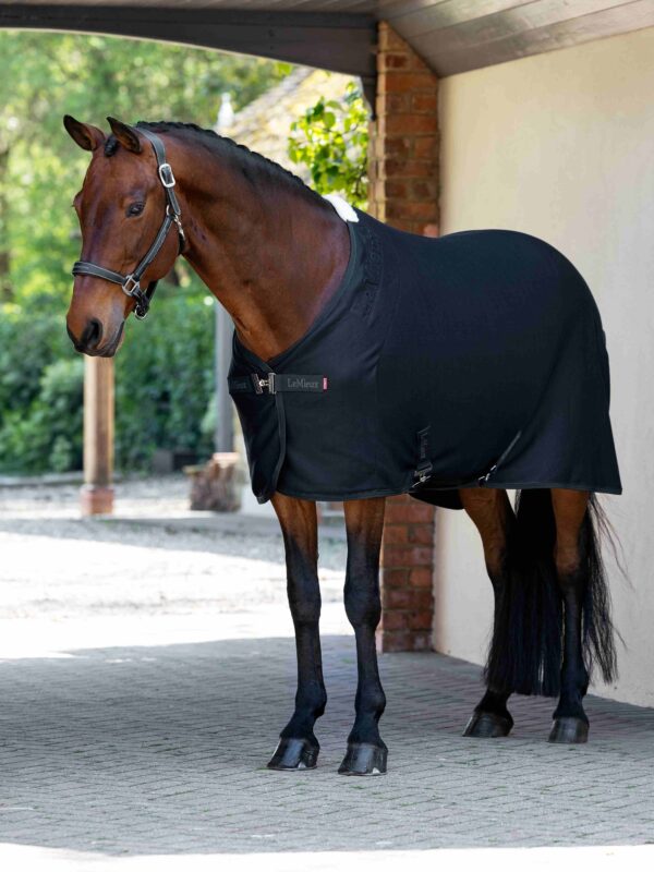 LeMieux Arika Jersey-Tek Fleece in Navy – view 2