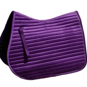 Rhinegold Diamante Channel Quilt Saddle Pad