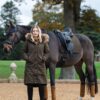 LeMieux Suede Dressage Square in Alpine - view 3