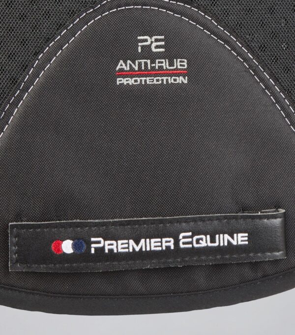 Premier Equine Close Contact Airtechnology Anti-Slip Dressage Saddle Pad in Black – view 5