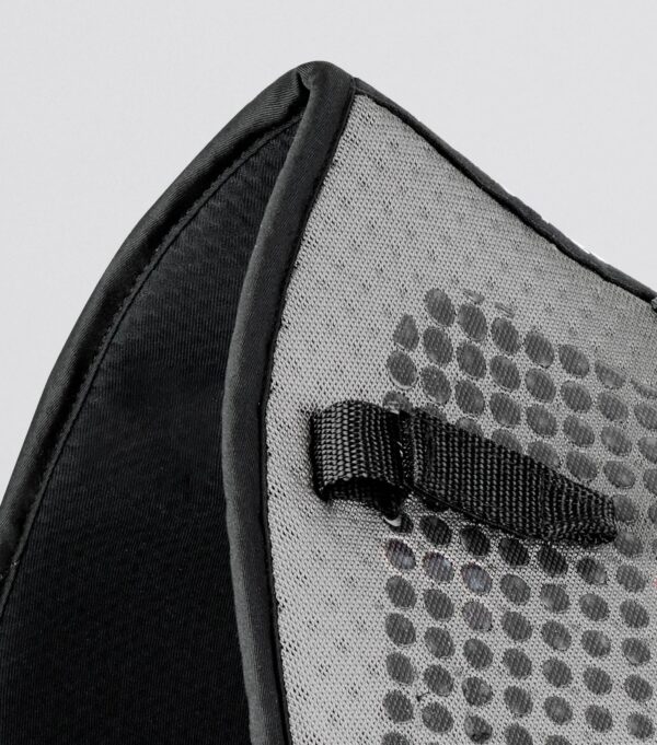 Premier Equine Close Contact Airtechnology Anti-Slip Dressage Saddle Pad in Grey – view 3