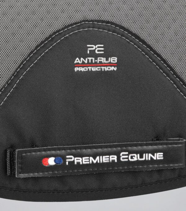 Premier Equine Close Contact Airtechnology Anti-Slip Dressage Saddle Pad in Grey – view 5