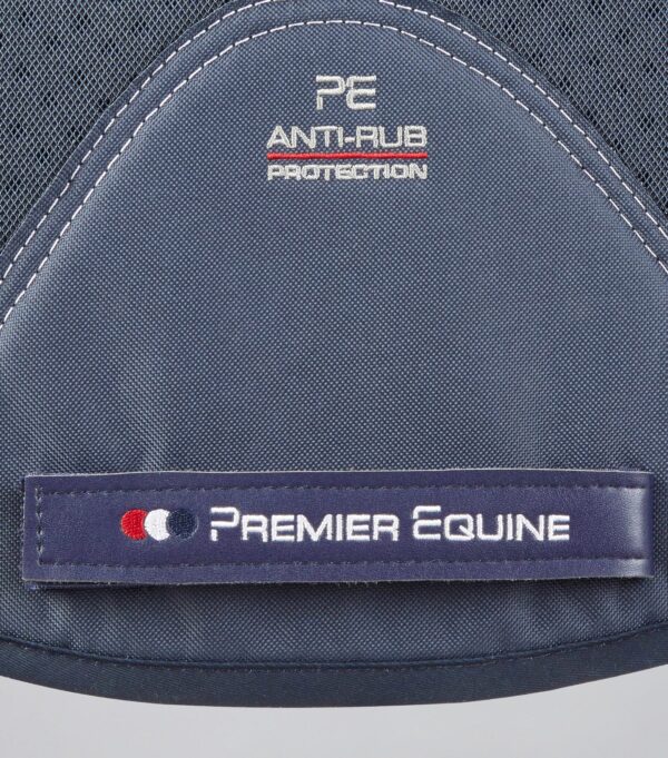 Premier Equine Close Contact Airtechnology Anti-Slip Dressage Saddle Pad in Navy – view 5