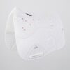 Premier Equine Close Contact Airtechnology Anti-Slip Dressage Saddle Pad in White – view 1