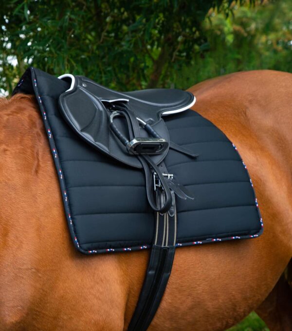 Premier Equine Buster Reversible Saddle Pad in Black – view 2