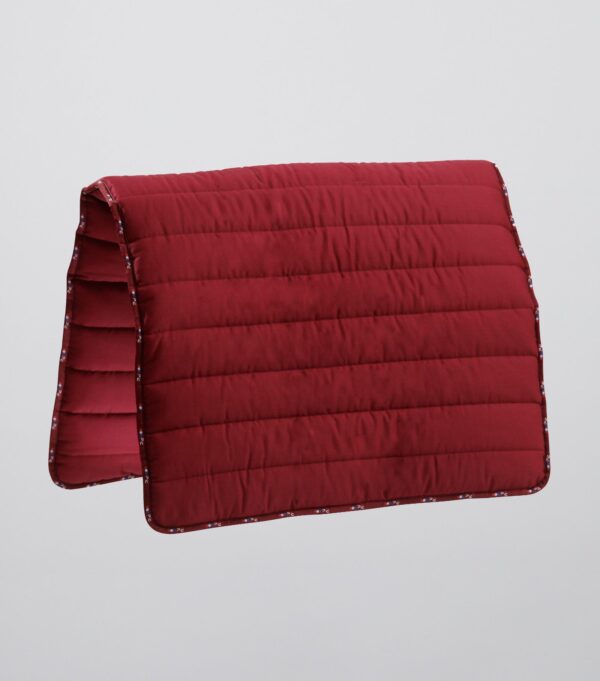 Premier Equine Buster Reversible Saddle Pad in Burgundy – view 1