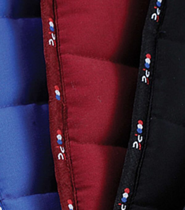 Premier Equine Buster Reversible Saddle Pad in Burgundy – view 6