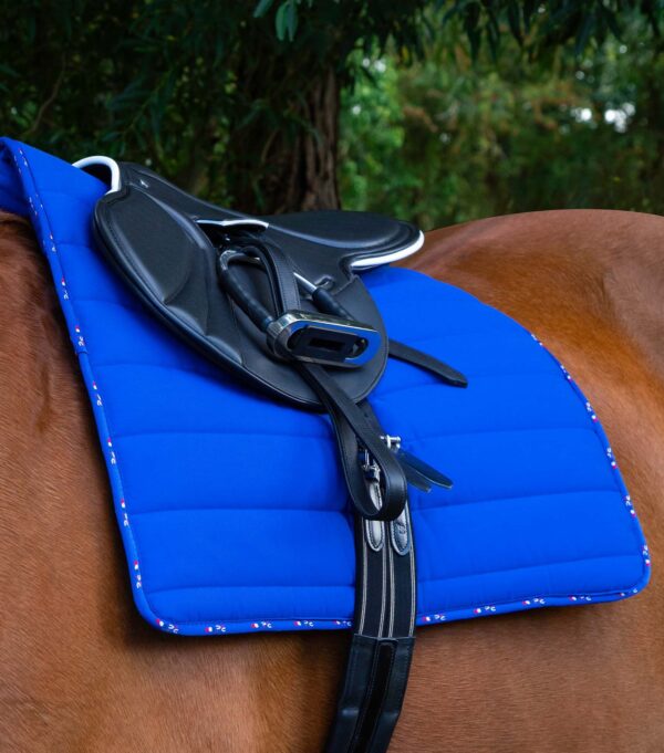 Premier Equine Buster Reversible Saddle Pad in Royal Blue – view 2