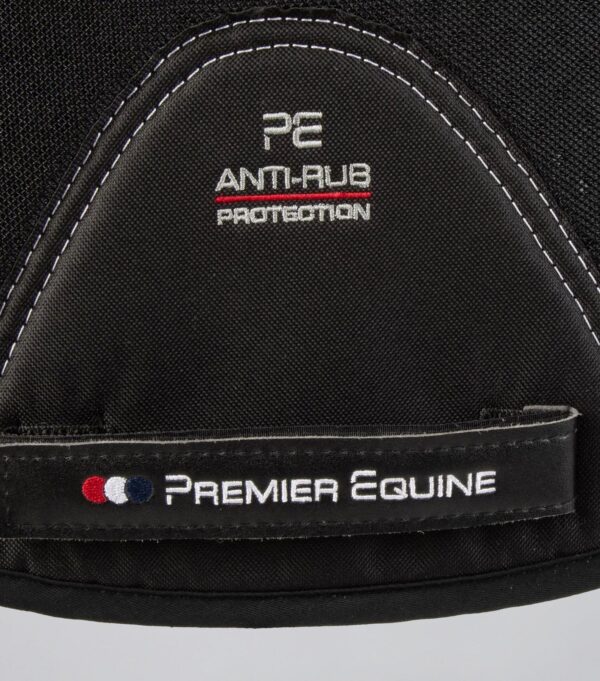 Premier Equine Close Contact Airtechnology Anti-Slip GP/Jump Saddle Pad in Black – view 5