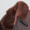 Premier Equine Close Contact Airtechnology Shockproof Wool GP/Jump Saddle Pad in Brown/Brown Wool – view 3