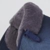 Premier Equine Close Contact Airtechnology Shockproof Wool GP/Jump Saddle Pad in Navy/Grey Wool – view 3