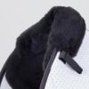 Premier Equine Close Contact Airtechnology Shockproof Wool GP/Jump Saddle Pad in White/Black Wool – view 3