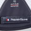 Premier Equine Close Contact Airtechnology Shockproof Wool GP/Jump Saddle Pad in White/Black Wool – view 5