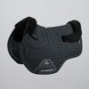 Premier Equine Pony Close Contact Merino Wool Half Lined European GP/Jump Square in Black/Black Wool – view 1