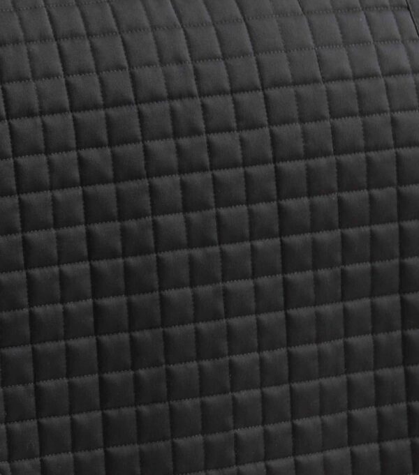 Premier Equine Pony Close Contact Merino Wool Half Lined European Dressage Square in Black/Black Wool – view 4
