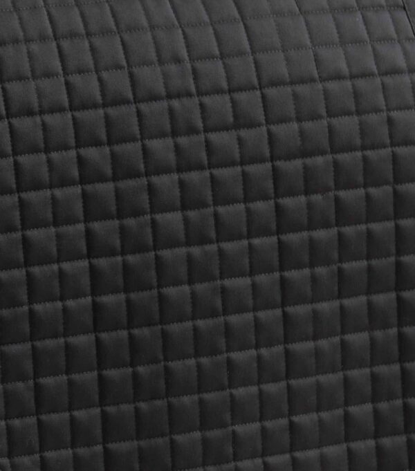 Premier Equine Pony Close Contact Merino Wool Half Lined European Dressage Square in Black/Natural Wool – view 4