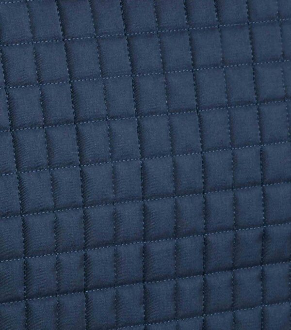 Premier Equine Pony Close Contact Merino Wool Half Lined European GP/Jump Square in Navy/Burgundy Wool – view 4