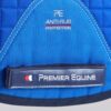 Premier Equine Pony Close Contact Merino Wool Half Lined European GP/Jump Square in Royal Blue/Navy Wool – view 5