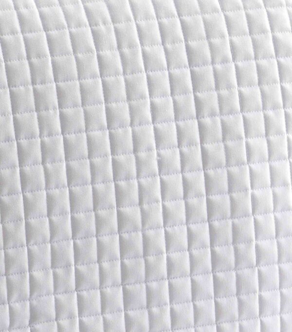 Premier Equine Pony Close Contact Merino Wool Half Lined European GP/Jump Square in White/Natural Wool – view 4