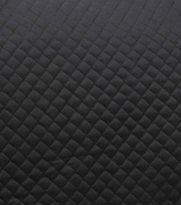 Premier Equine Pony Plain Cotton Dressage Square in Black – view 4