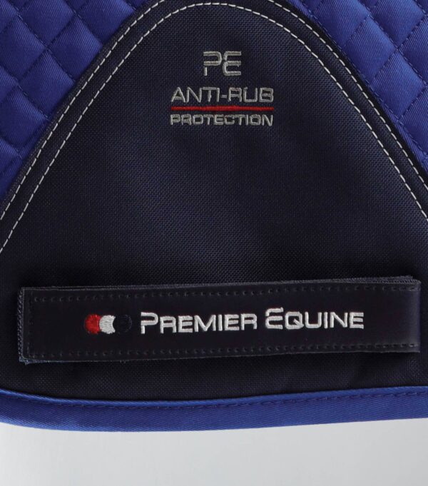 Premier Equine Pony Plain Cotton Dressage Square in Royal Blue – view 5