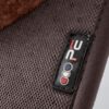 Premier Equine Close Contact Airtechnology Shockproof Wool Dressage Saddle Pad in Brown/Brown Wool – view 2